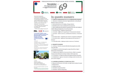 Newsletter Formazione Progettazione Ricerca Europea N°69