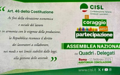 Il coraggio della Partecipazione. Roma, 11.02.2025. Intervento del Presidente Emmanuele Massagli